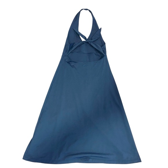 Patagonia Women’s Halter Dress Blue Athletic Tennis Mini Size M - Picture 3 of 6